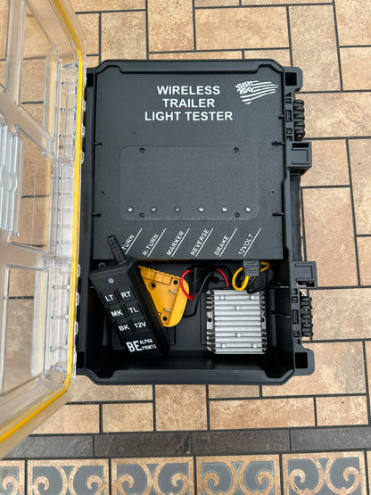 Wireless Trailer Light Tester, 7 Pin Trailer Light Tester, DeWalt ToughSystem Container