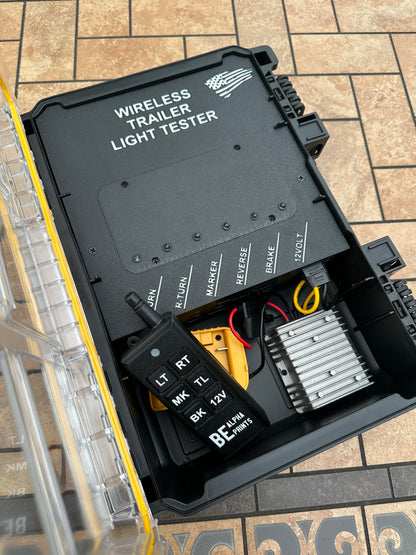 Wireless Trailer Light Tester, 7 Pin Trailer Light Tester, DeWalt ToughSystem Container